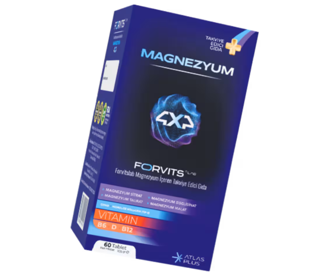 Forvits Lab MAGNEZYUM 60'lık Tablet