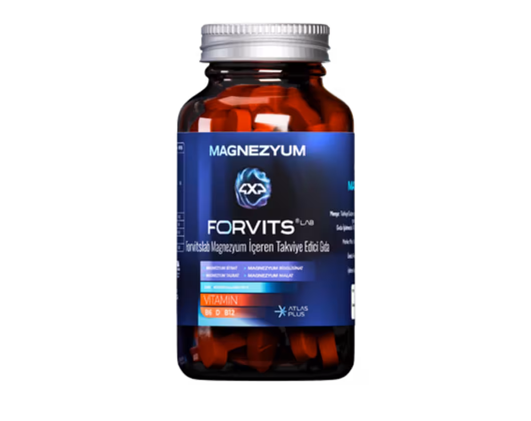 Forvits Lab MAGNEZYUM 60'lık Tablet