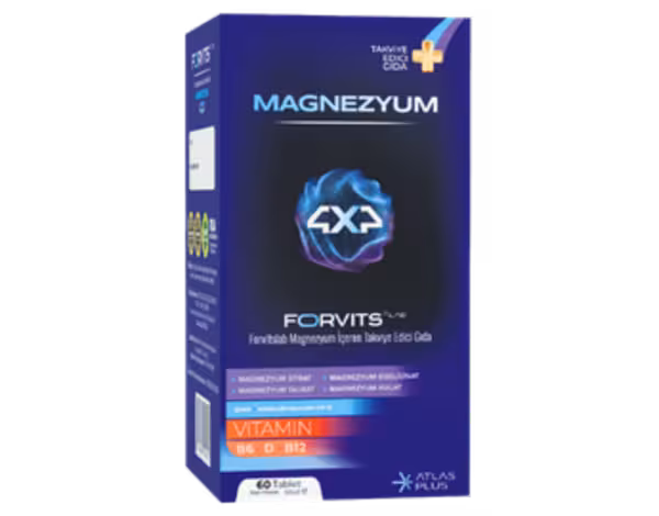 Forvits Lab MAGNEZYUM 60'lık Tablet